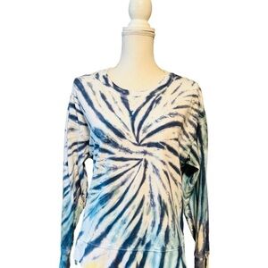 AEROPOSTALE WOMENS PULLOVER TIE DYE OVERSIZED SWEATSHIRT THE OO TEE COLLECTION